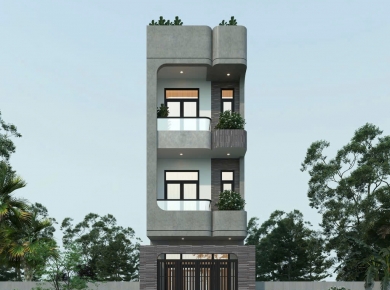 CÔNG TRÌNH NHÀ PHỐ 3 TẦNG - PHONG CÁCH HIỆN ĐẠI